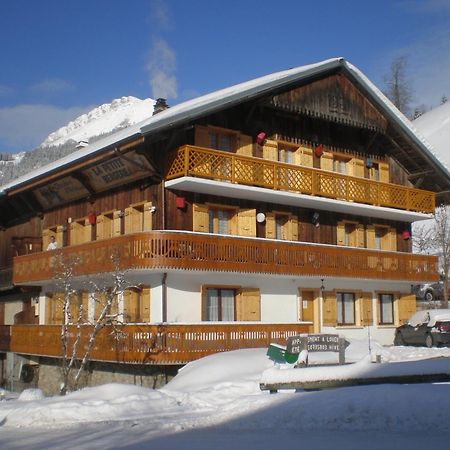 Les Mouflons Appartement Abondance Buitenkant foto