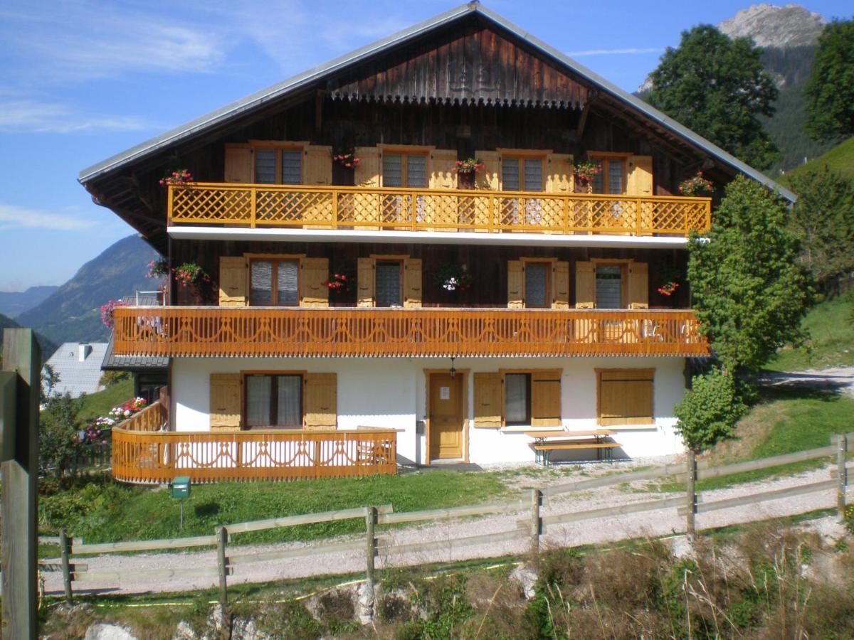 Les Mouflons Appartement Abondance Buitenkant foto