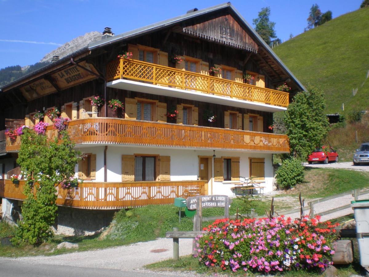 Les Mouflons Appartement Abondance Buitenkant foto