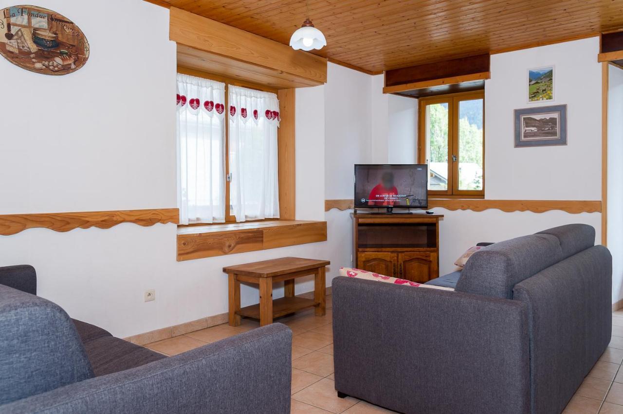 Les Mouflons Appartement Abondance Buitenkant foto