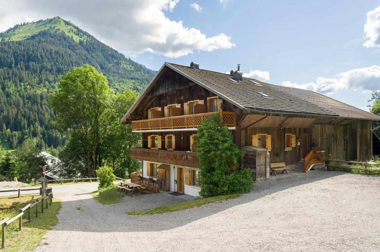 Les Mouflons Appartement Abondance Buitenkant foto